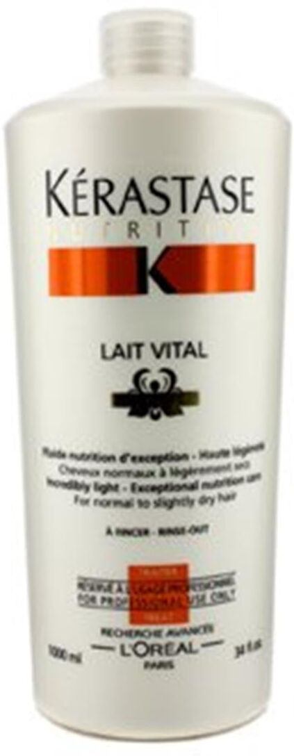 Kerastase 215429 6.8 oz Nutritive Lait Vital Incredibly Light - Exceptional Nutrition Care for Normal to Slightly Dry Hair One Size