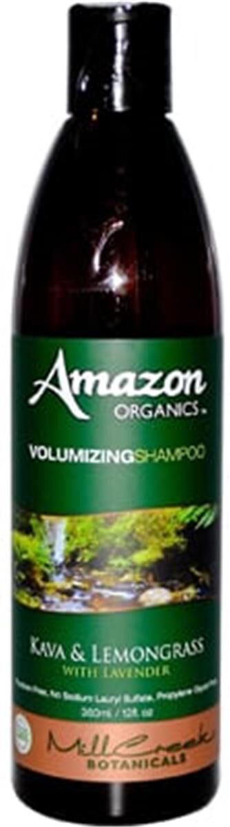 Mill Creek 0254078 Amazon Organics Volumizing Shampoo Lavender and Lemongrass - 12 fl oz One Size