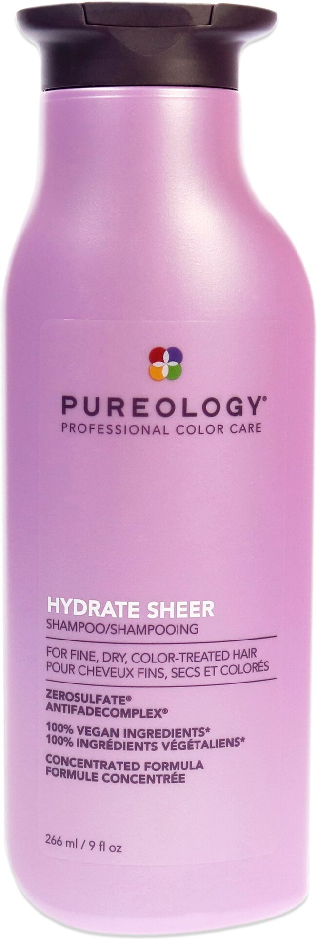 Hydrate Sheer Shampoo by Pureology for Unisex - 9 oz Shampoo Large unisex