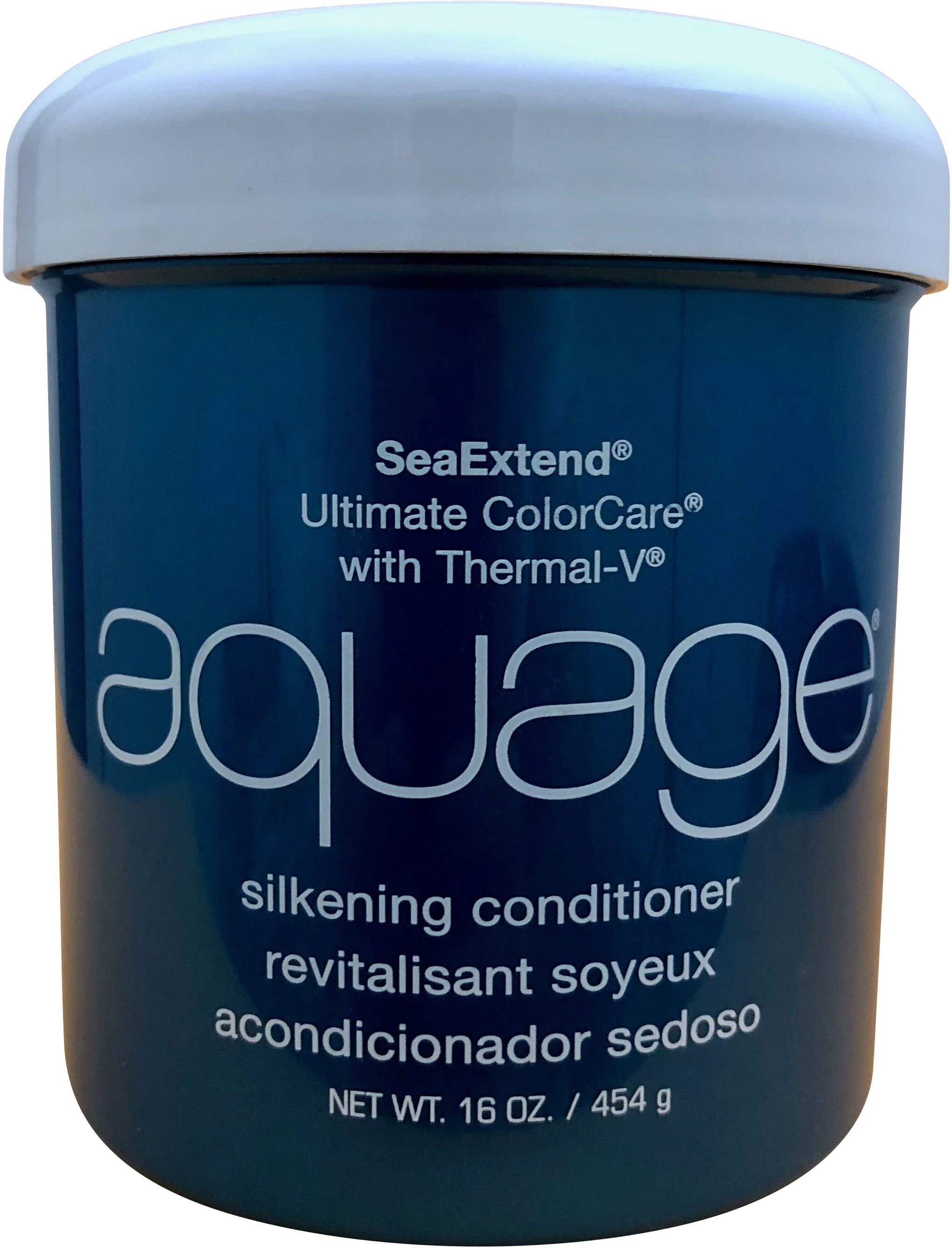 Aquage Silkening Conditioner Coarse & Curly Hair 16 OZ One Size