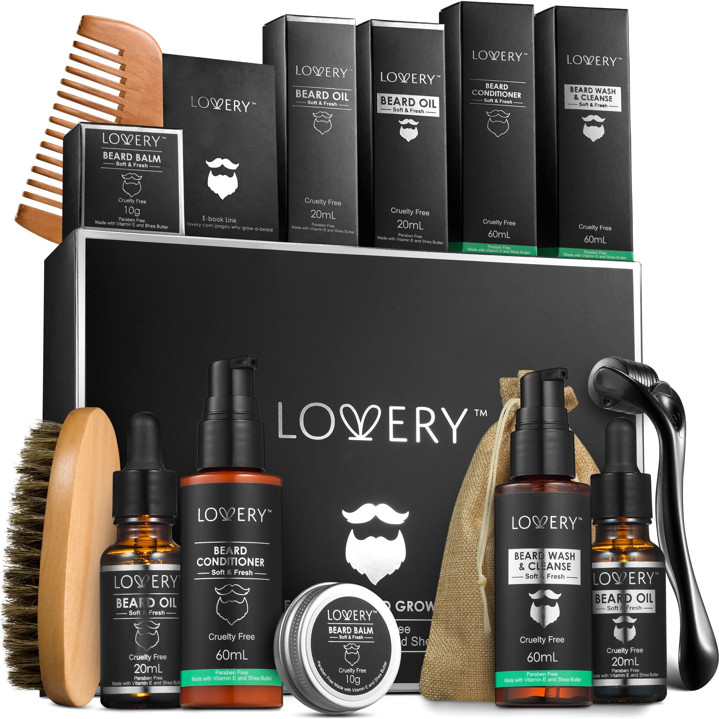 Lovery Beard Grooming Kit