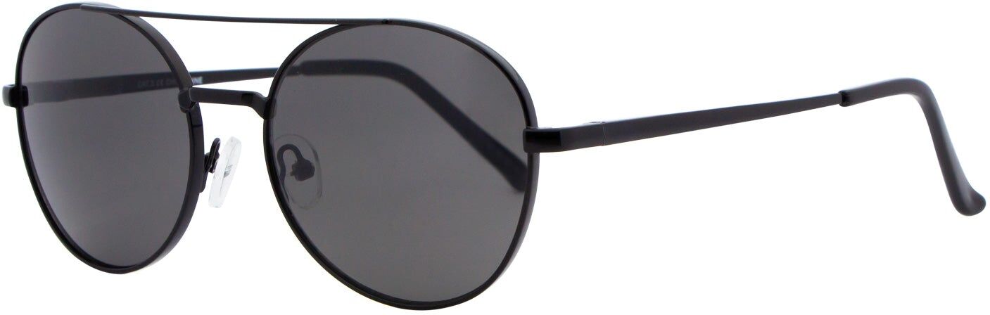 1901 Round Sunglasses LOGAN Black 53mm female