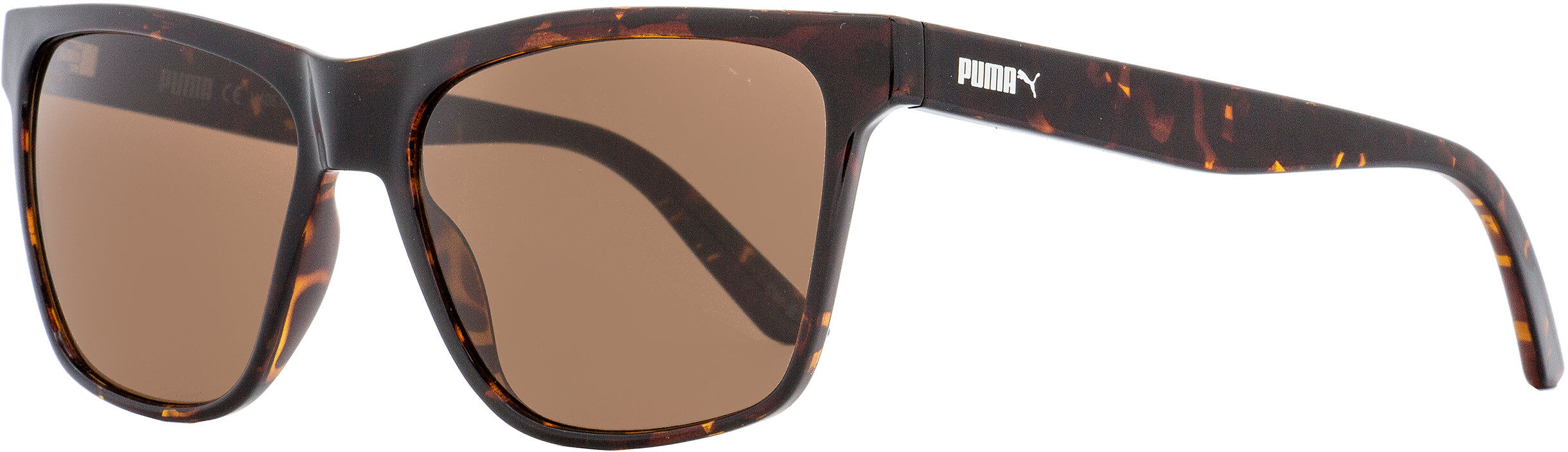 Puma Unisex Sunglasses PU0168S Hampton 002 Havana 57mm unisex