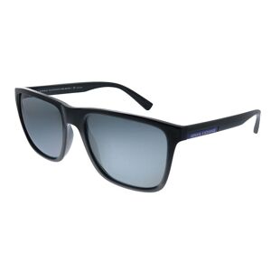 Armani Exchange  AX 4080S 815881 Unisex Square Sunglasses - black - Size: One Size