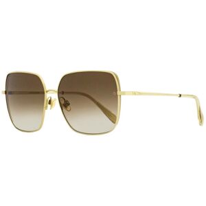 Rag & Bone Women's Titanium Sunglasses RNB1054GS J5GHA Gold 58mm - yellow
