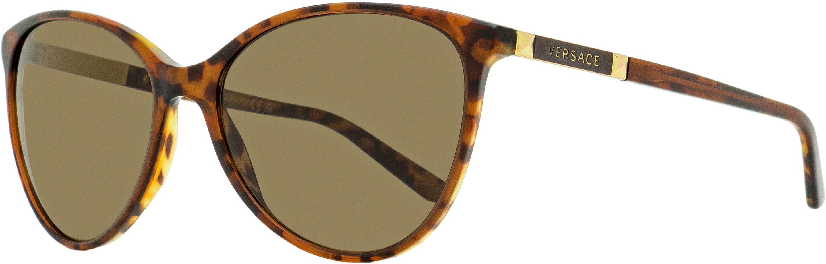 Versace Women's Cat Eye Sunglasses VE4260 507773 Havana 58mm female