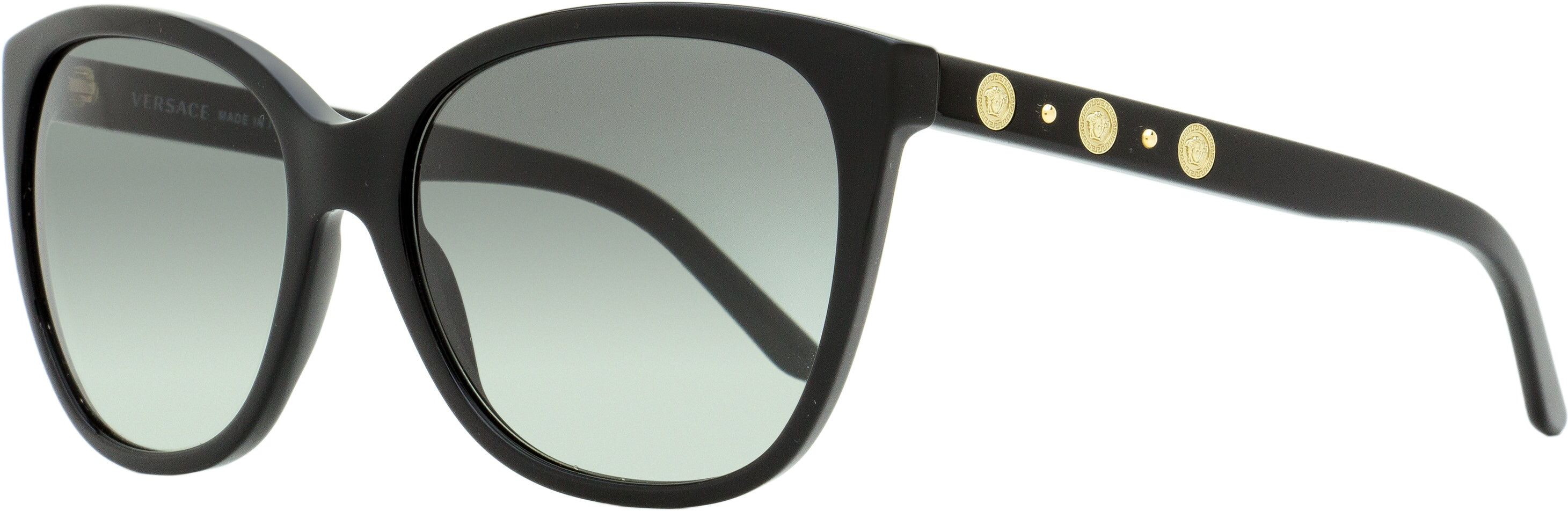 Versace Women's Square Sunglasses VE4281 GB1/8G Black 57mm female