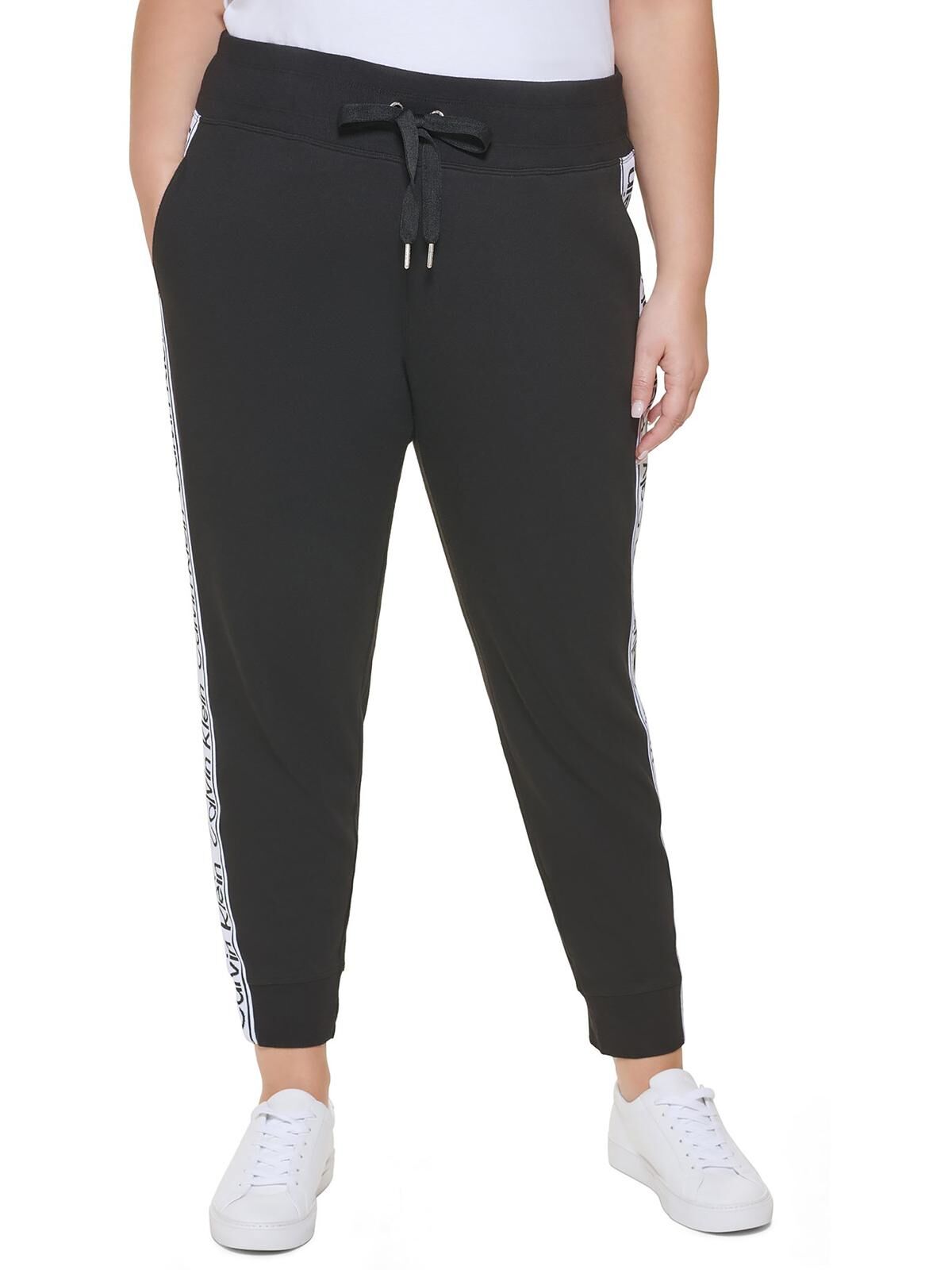 Calvin Klein Performance Plus Womens Sweatpants Fitness Jogger Pants Plus Size 3X female