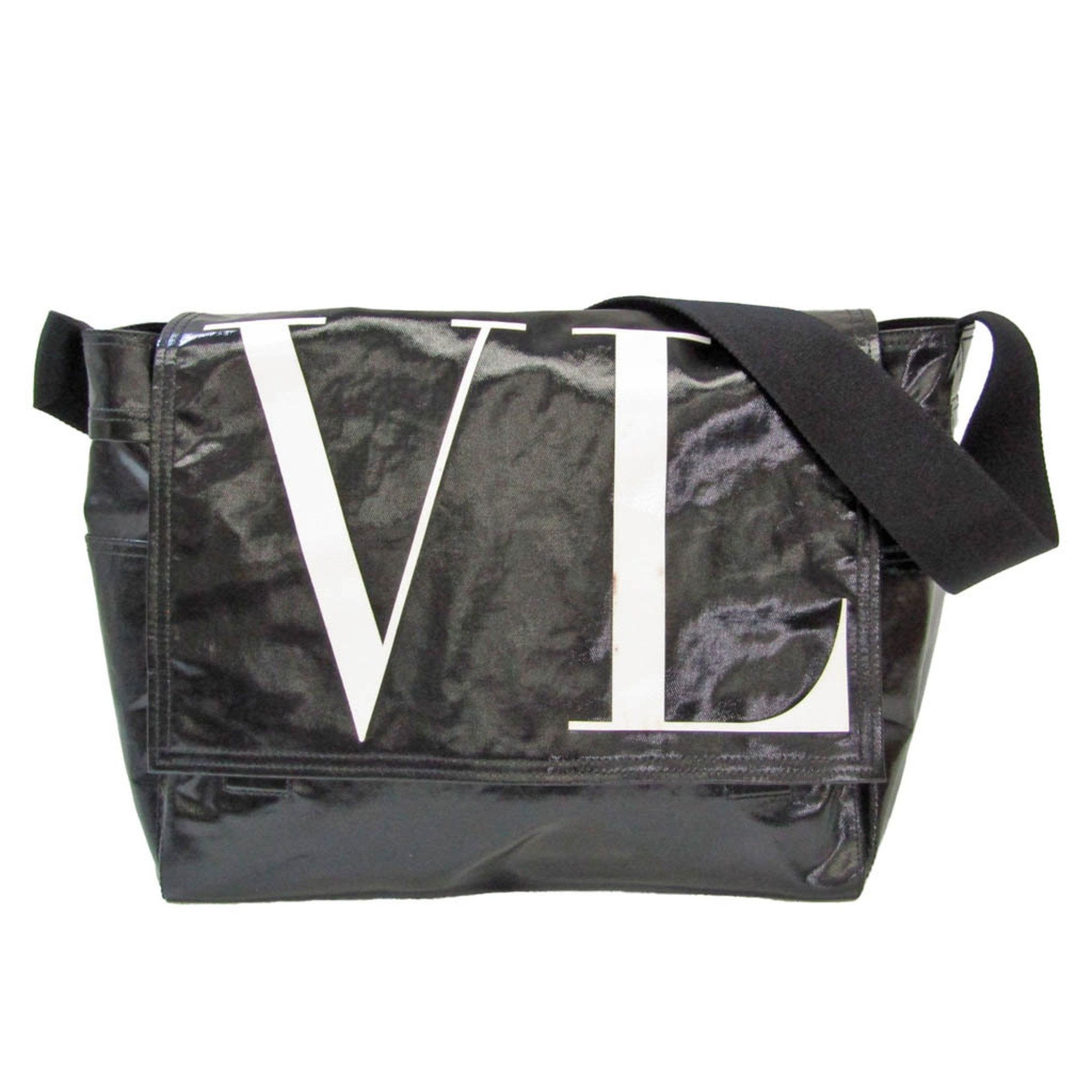 Valentino Garavani Vltn Canvas Shoulder Bag (Pre-Owned) female
