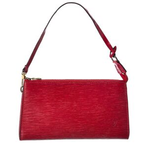 Louis Vuitton Red Epi Leather Pochette Accessoires (Authentic Pre-Owned) - red - Size: Medium
