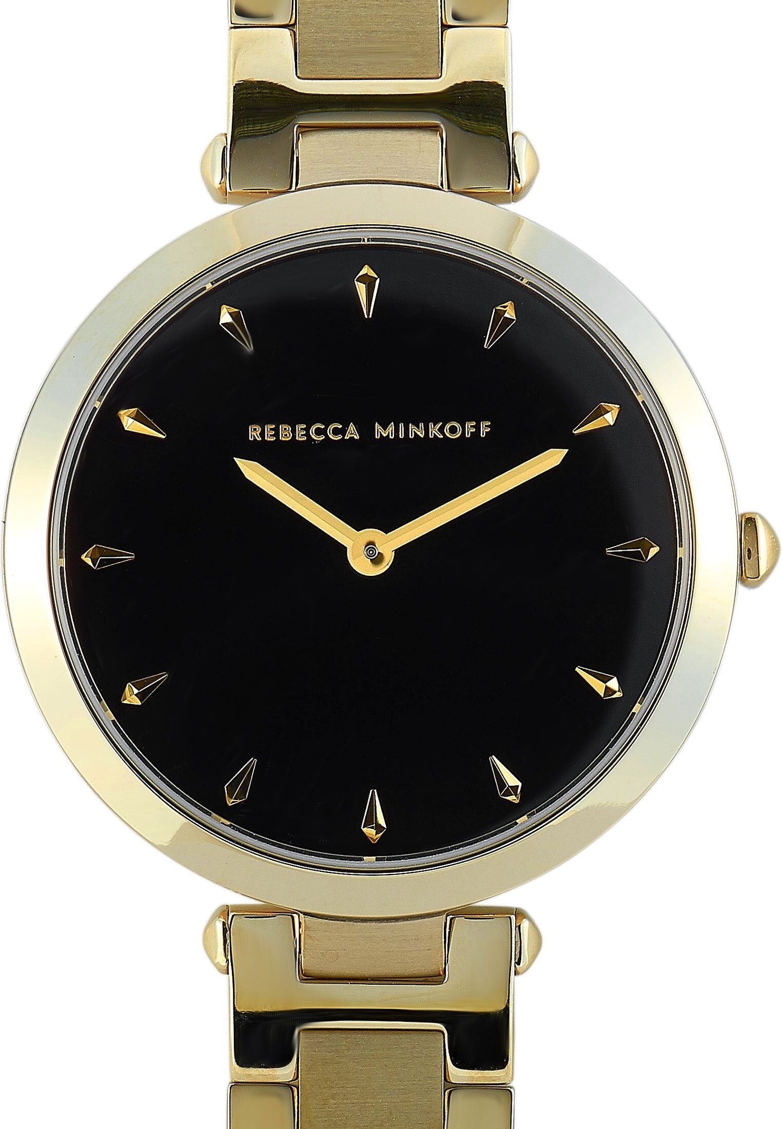 Rebecca Minkoff Nina Gold-Tone Watch 200277 female