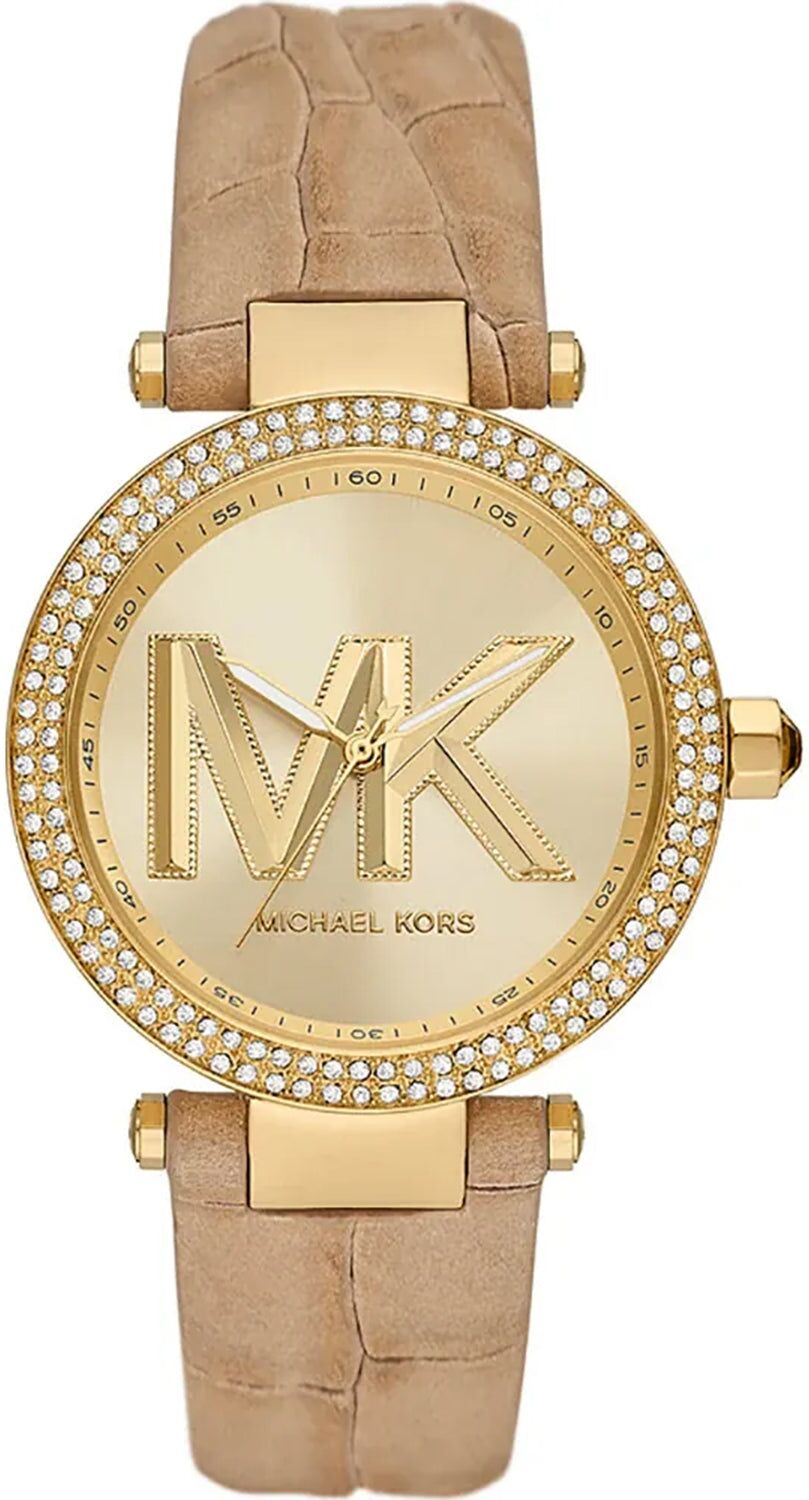 Michael Kors Women's Parker Gold Dial Watch female