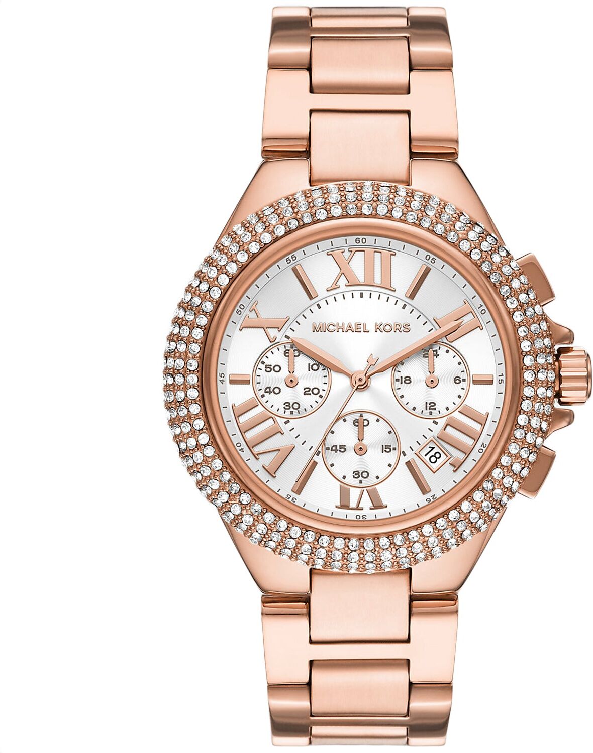 Michael Kors Women's Camille Silver Dial Watch female