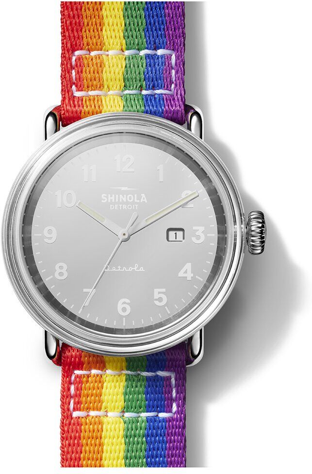 Shinola Detrola Unisex Pride Watch Gift Set unisex