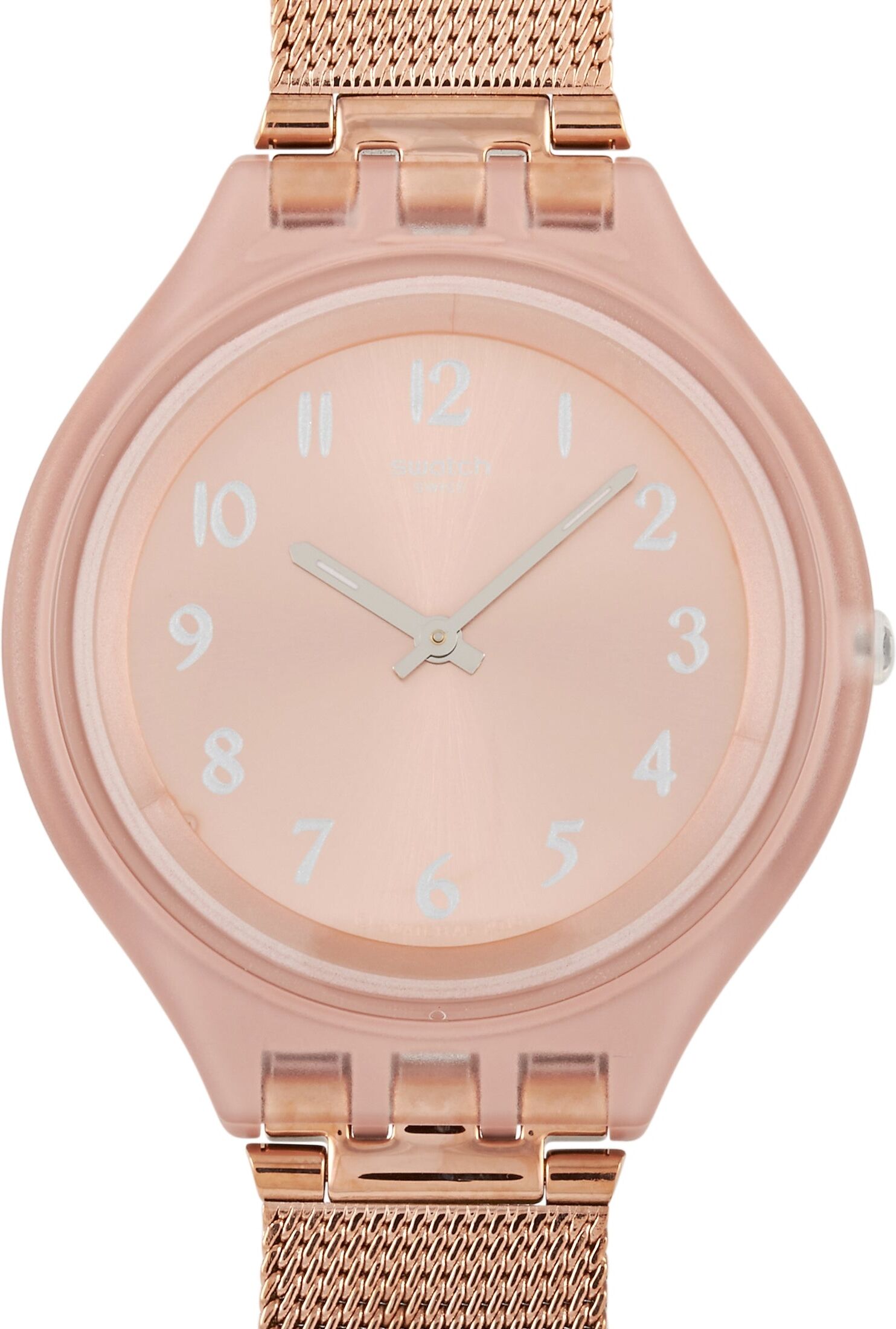 Swatch Big Skinchic Rose Gold Ladies' Watch SVUP100M female