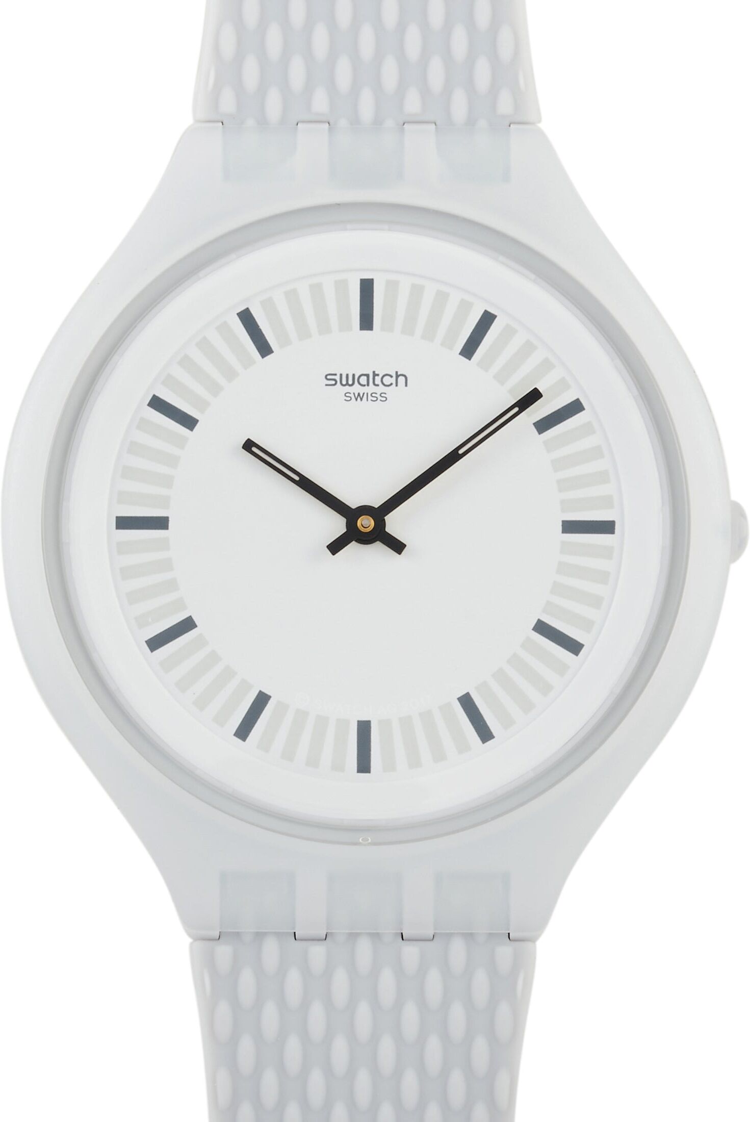 Swatch Big Skinstructor White Dial Ladies' Watch SVUM102 female