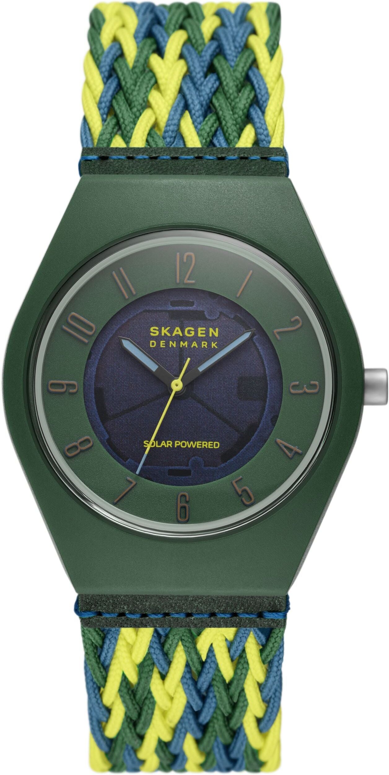 Skagen Men's Samsø Series Three-Hand, Green #tide ocean material Watch male