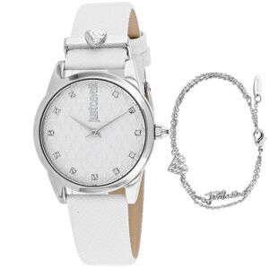 Just Cavalli Women's Silver dial Watch - white