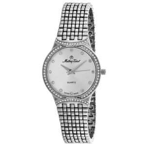 Mathey Tissot Women's Silver dial Watch - silver
