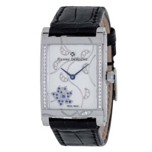 Pierre DeRoche Shinypebbles Saphira Quartz Ladies Watch SHP30011ACI1-001 - silver