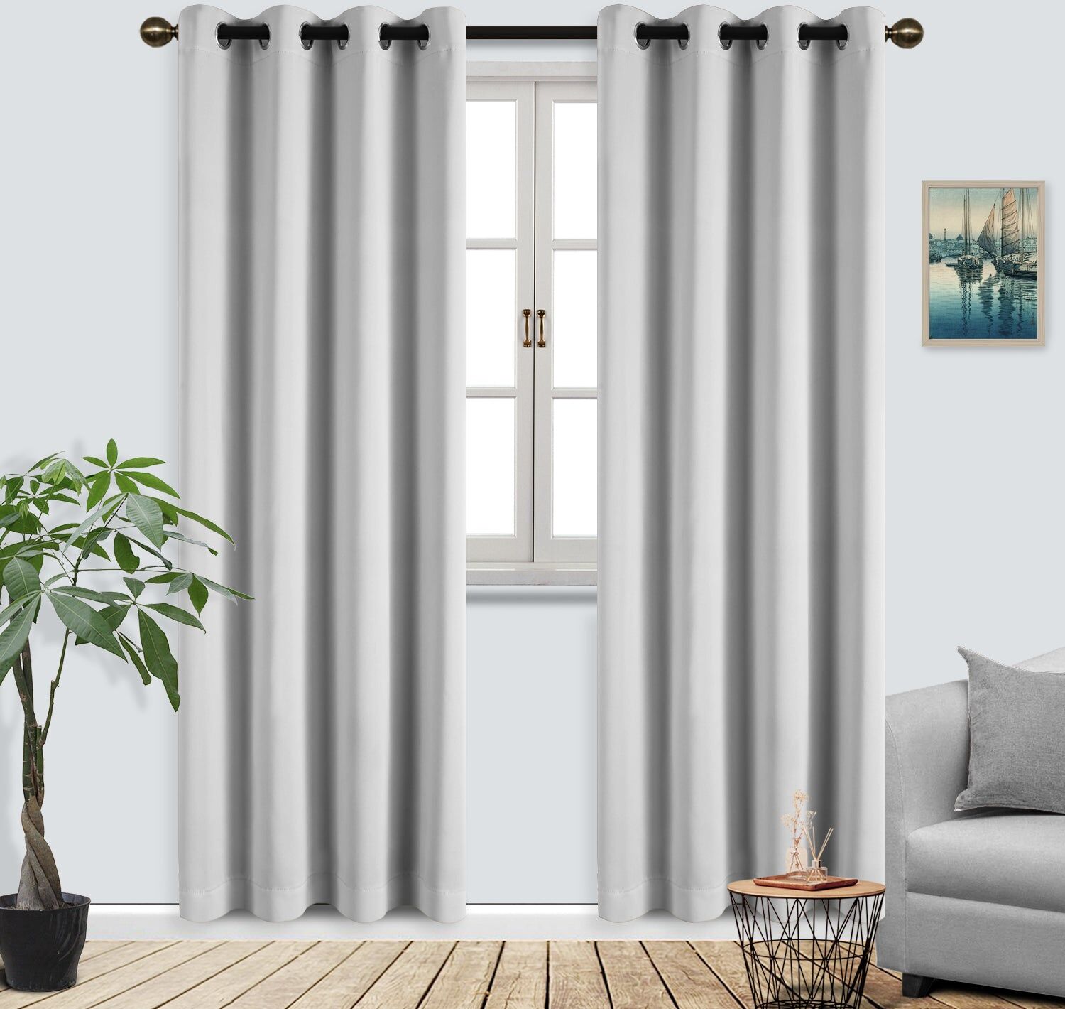 Blackout Drapes Thermal Bedroom Curtains Grommet Curtain Panels Energy Saving Curtains by Superior