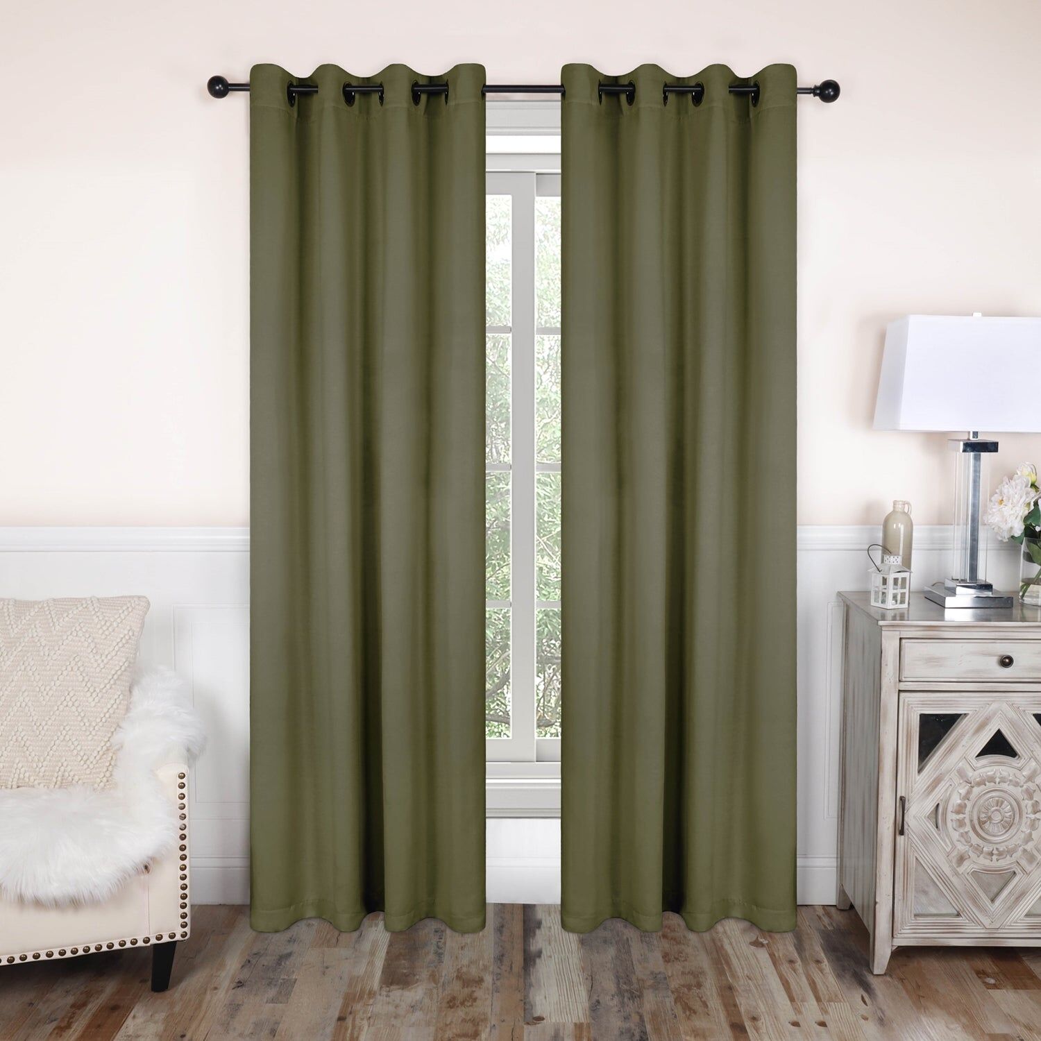 Blackout Drapes Thermal Bedroom Curtains Grommet Curtain Panels Energy Saving Curtains by Superior