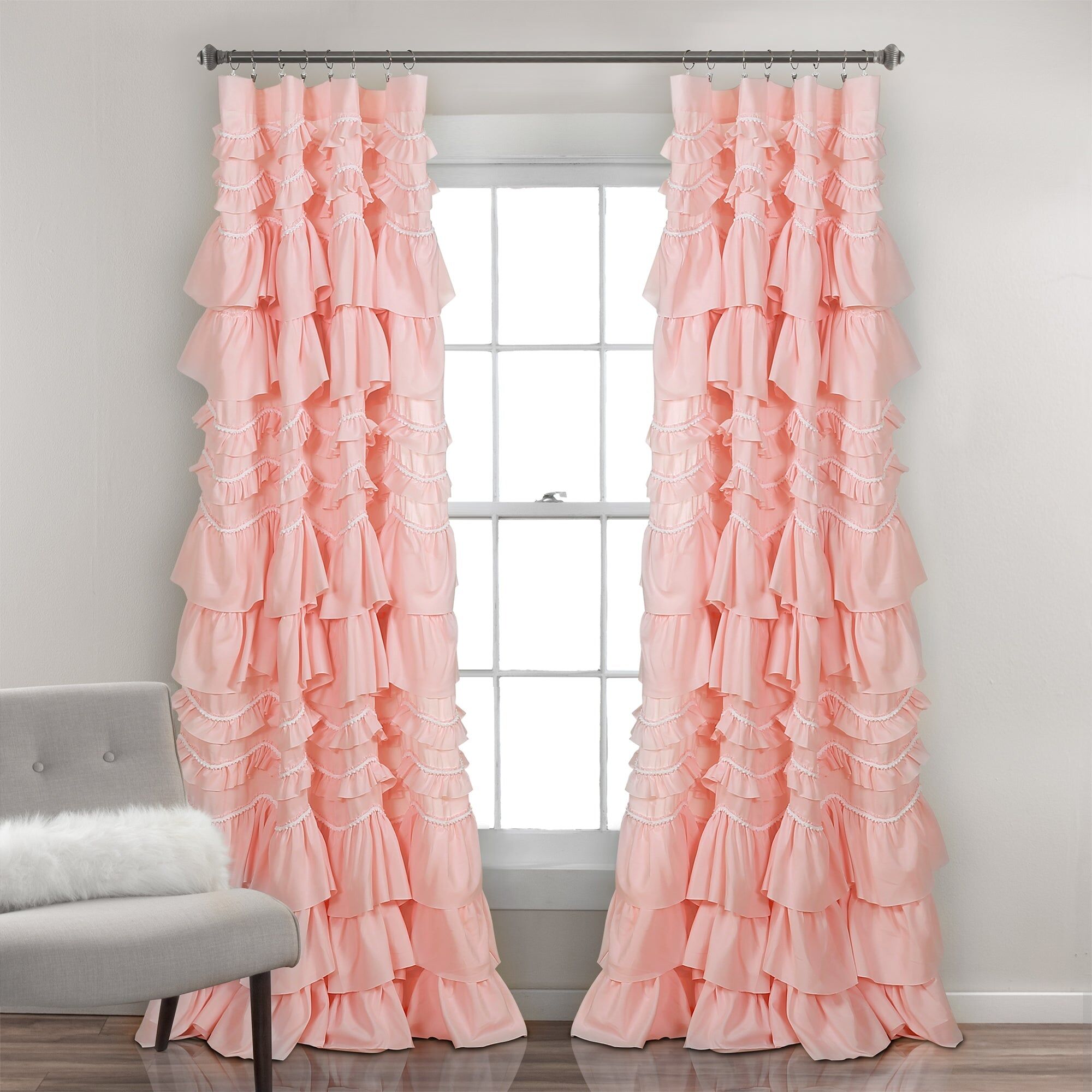 Lush Decor Kemmy Window Curtain Panel