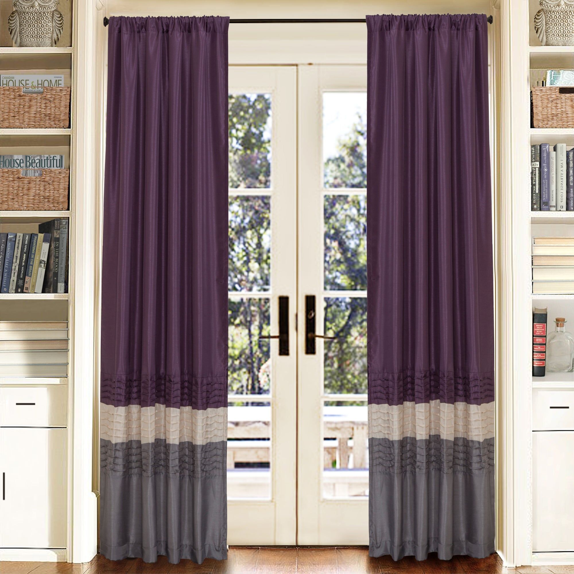 Lush Decor Mia Window Curtain Set