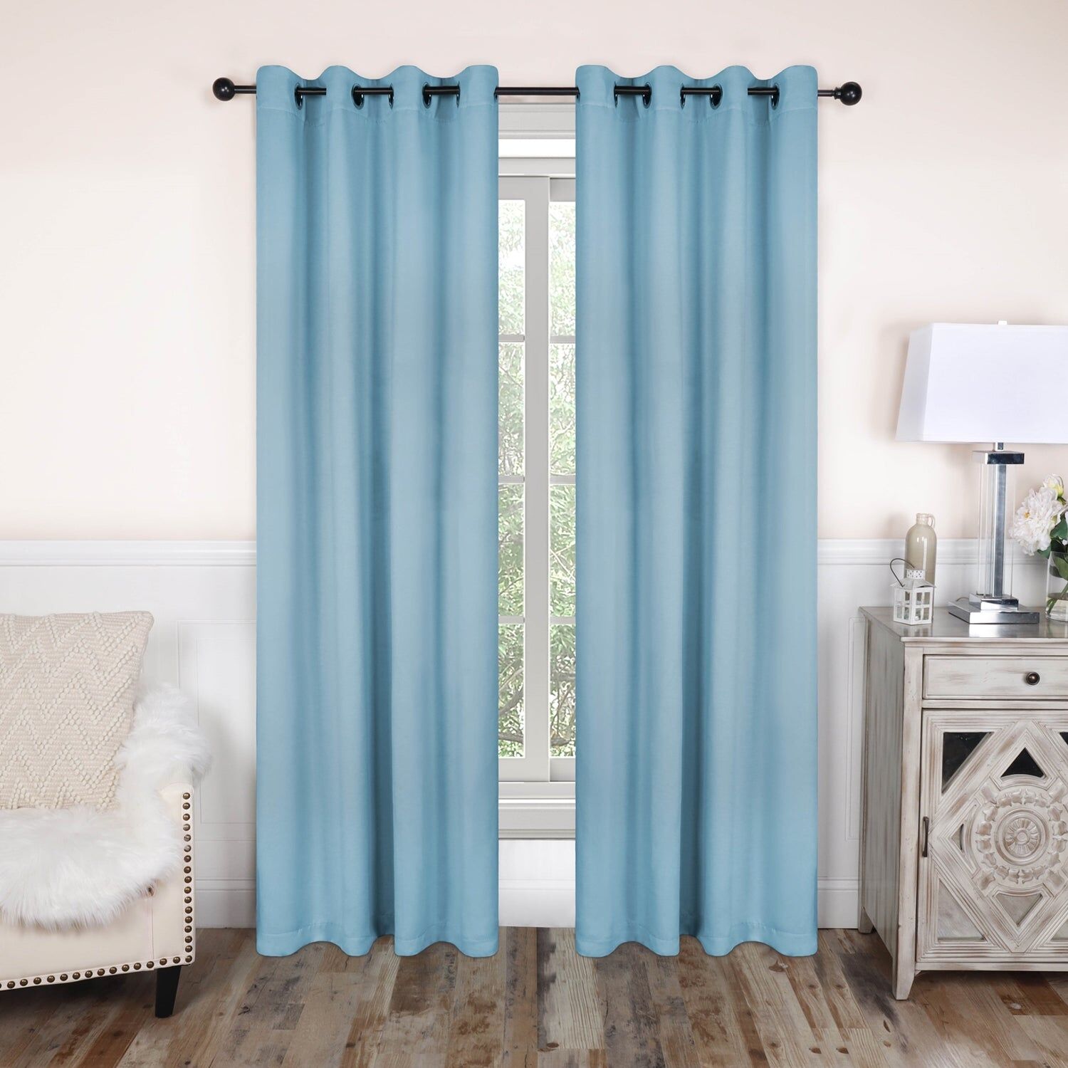 Blackout Drapes Thermal Bedroom Curtains Grommet Curtain Panels Energy Saving Curtains by Superior