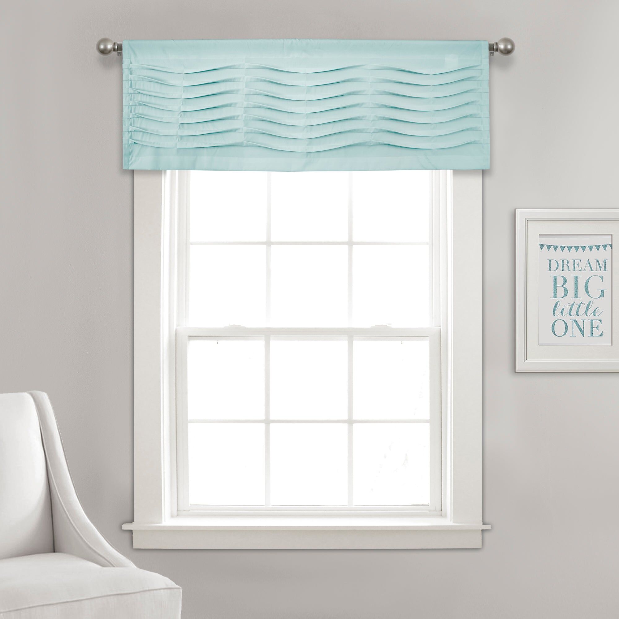 Lush Decor Wave Texture Valance