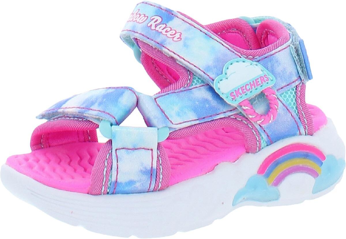 Skechers Summer Sky Charmeuse Tie-Dye Light-Up Shoes US 7 Toddler