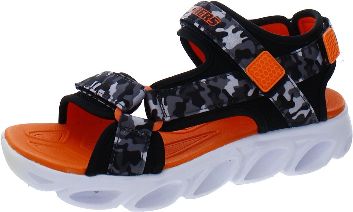 Skechers Sun Breaks Boys Camouflage Comfort Light-Up Shoes US 5 Big Kid male