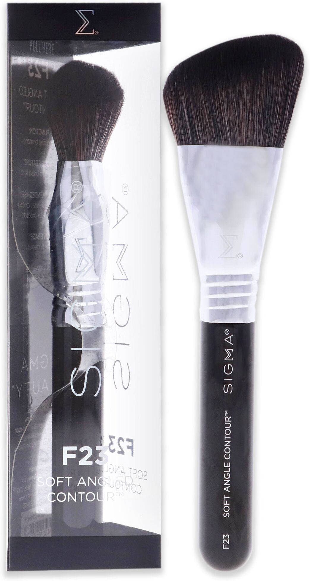 Soft Angled Contour Brush - F23 by SIGMA Beauty for Women - 1 Pc Brush One Size