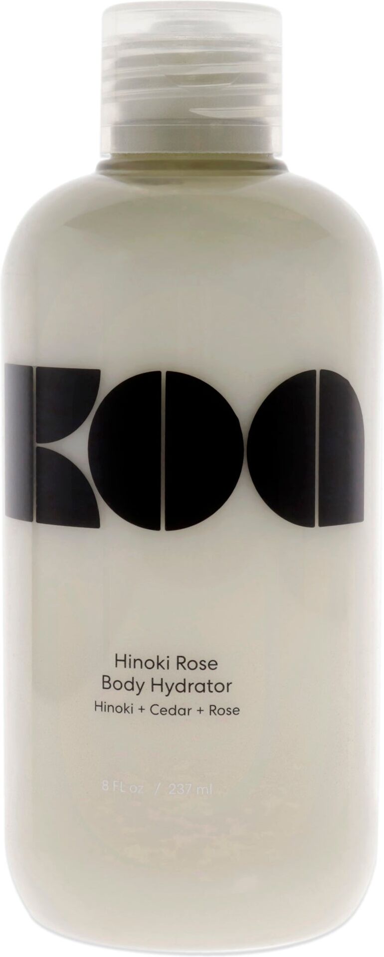 Hinoki Rose Body Hydrator by KOA for Unisex - 8 oz Hydrator Large unisex