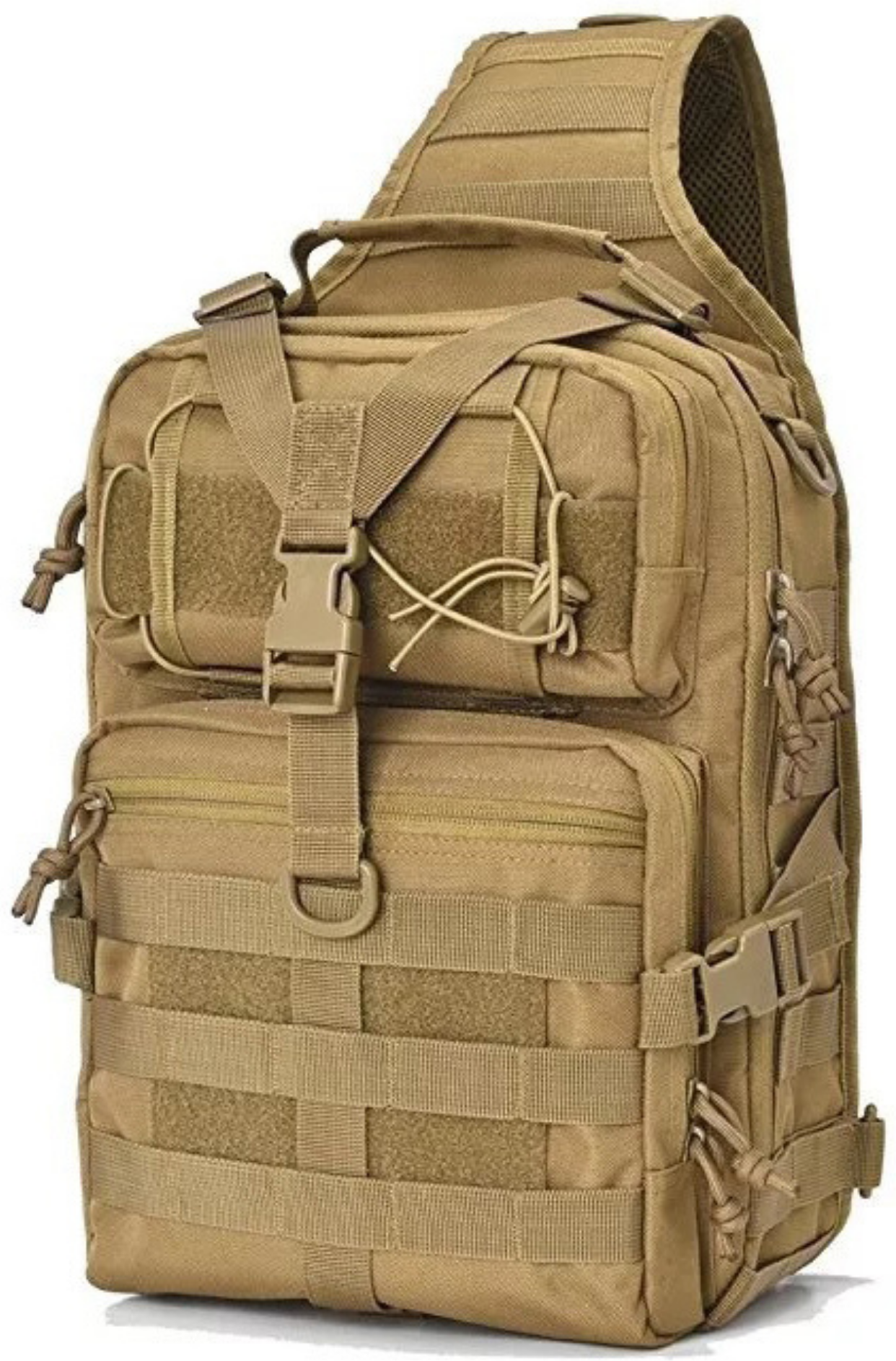 Jupiter Gear Tactical Military Sling Backpack 15L Shoulder Bag Molle Outdoor Daypack Backpack with Adjustable Strap