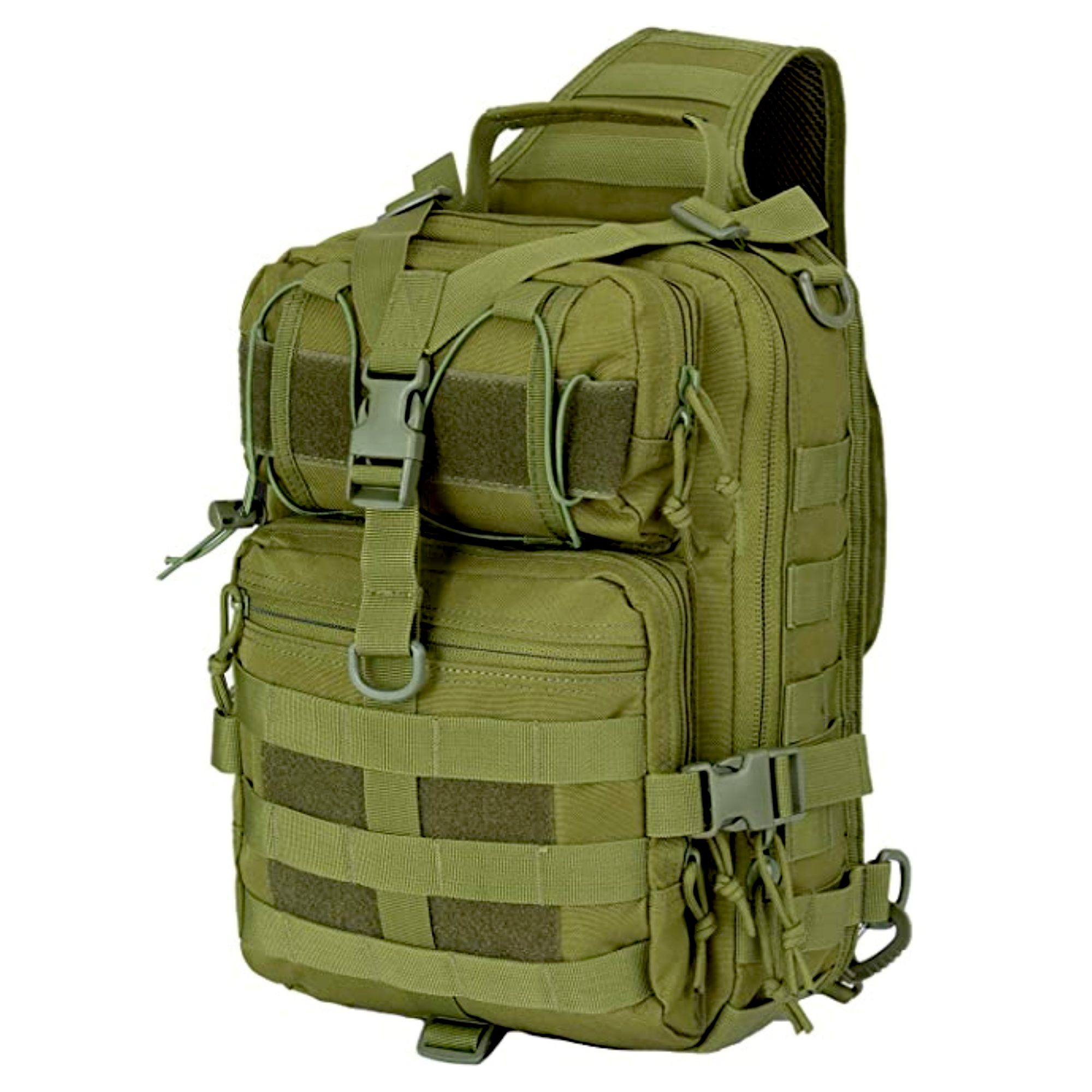Jupiter Gear Tactical Military Sling Backpack 15L Shoulder Bag Molle Outdoor Daypack Backpack with Adjustable Strap