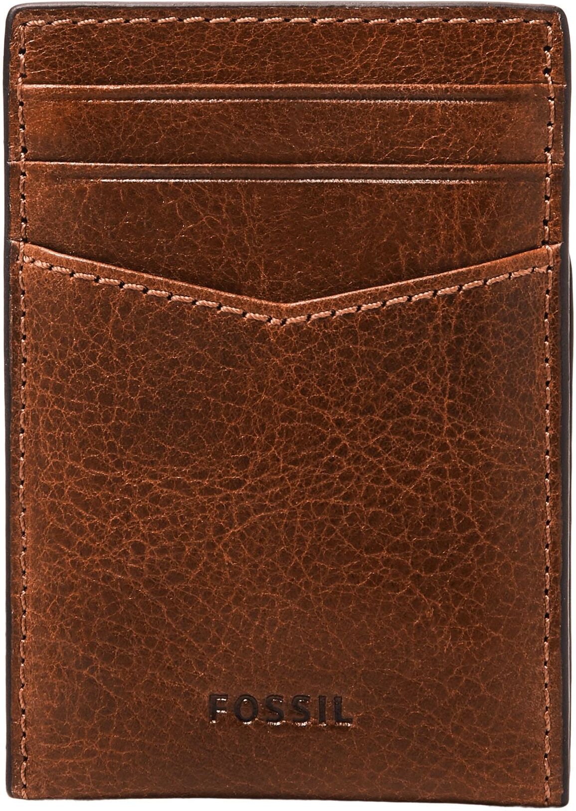 Fossil Men's Andrew Leather Card Case Small/Medium male