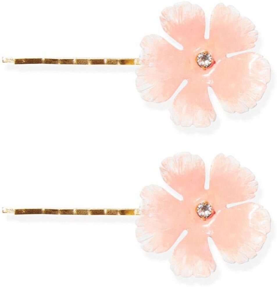 JENNIFER BEHR Buttercup Bobby Pins In Blush female