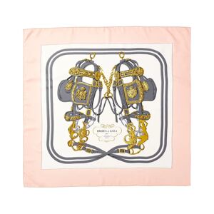 Hermes Herms "Brides De Gala," by Hugo Grygkar Silk Scarf (Authentic Pre-Owned) - multi - Size: One Size
