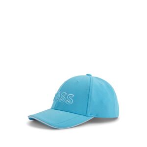 Boss Piqu-mesh cap with 3D embroidered logo - blue - Size: One Size