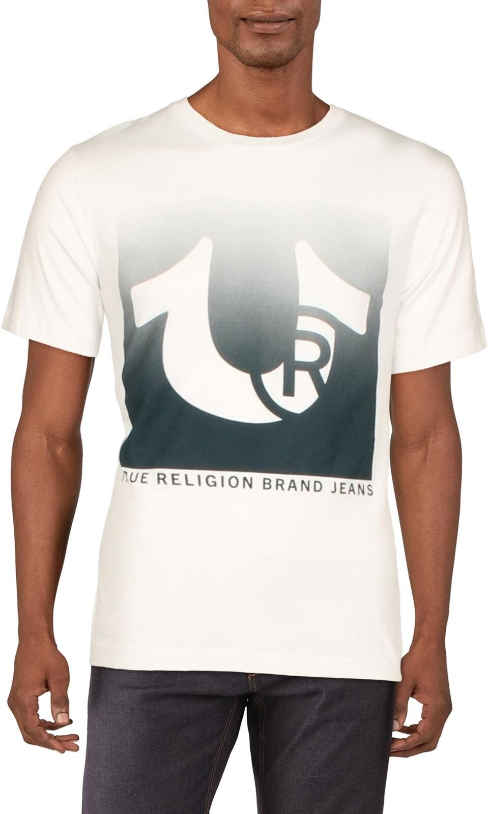 True Religion Mens Cotton Crew Neck Graphic T-Shirt XLarge male