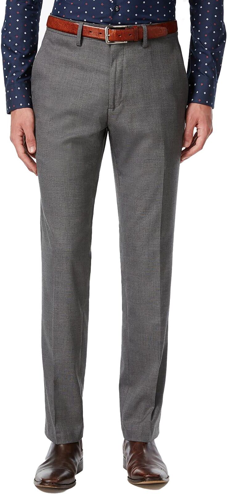 Kenneth Cole Reaction Mens Office Slim Dress Pants 34 x 30 male