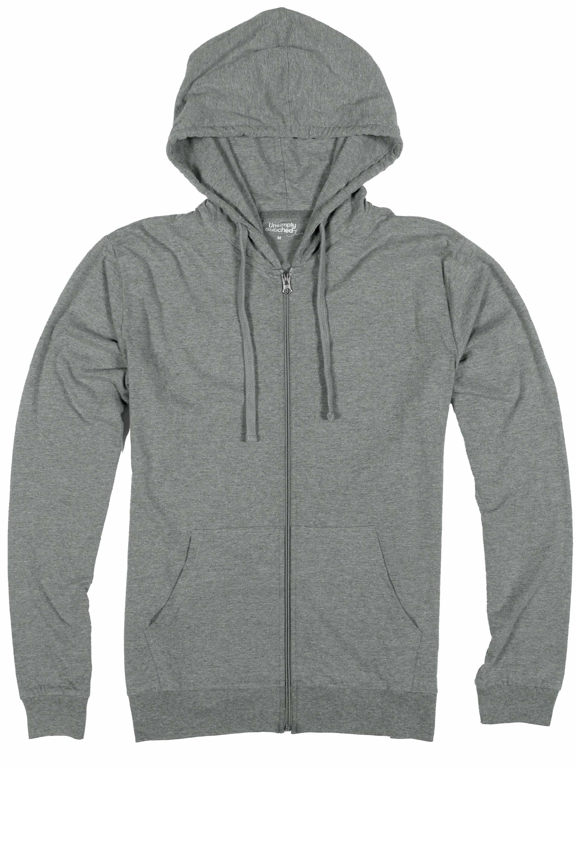 Unsimply Stitched Lounge Zip-Up Hoody Large male