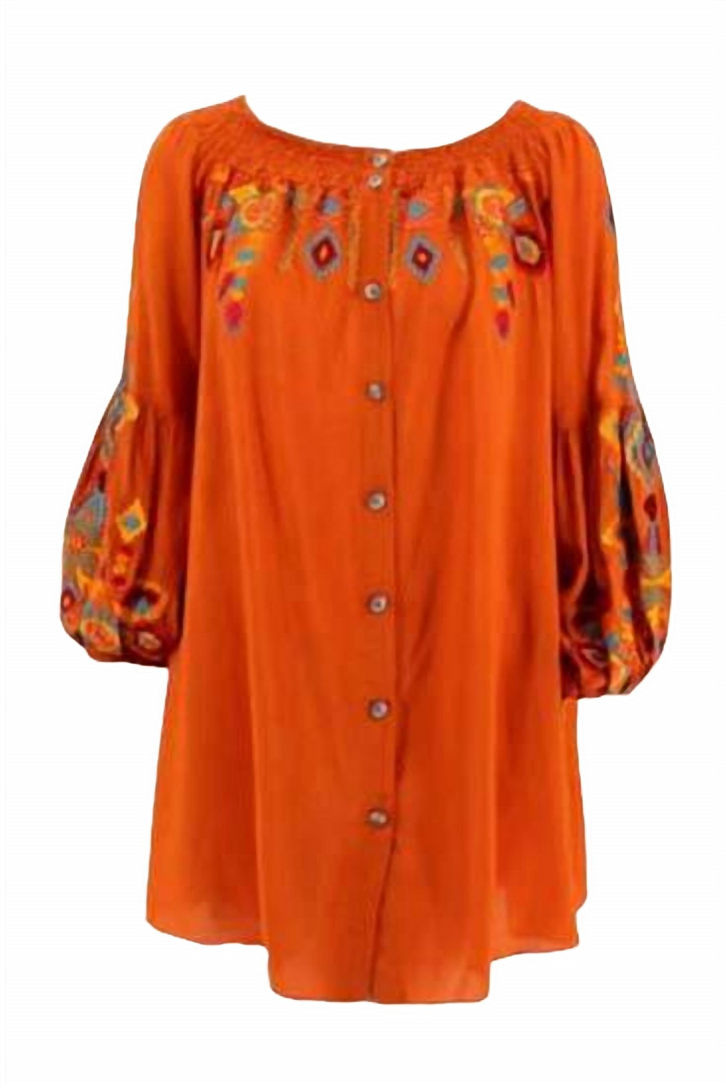 Vintage Collection Women's Rosemary Tunic In Spice XSmall female