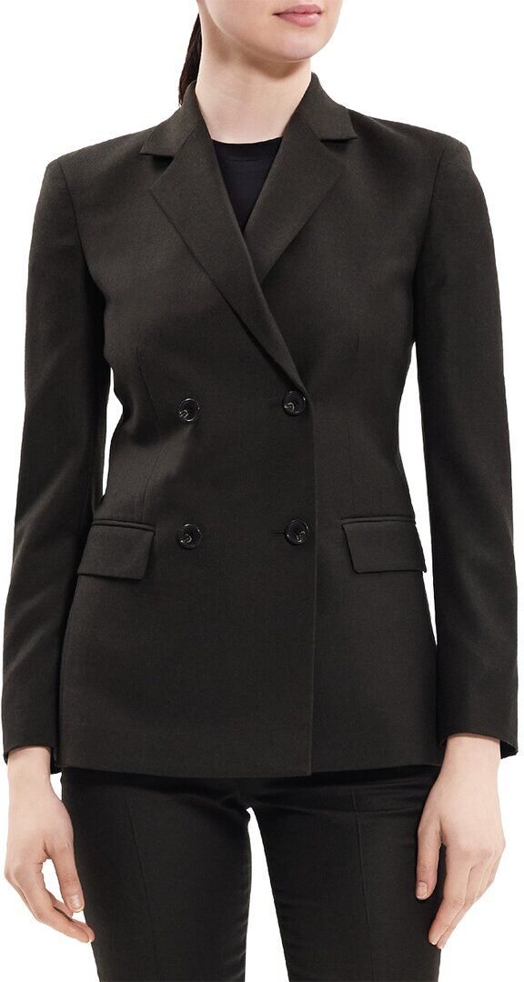 Theory Slim Wool Jacket US 00 (XXS) female