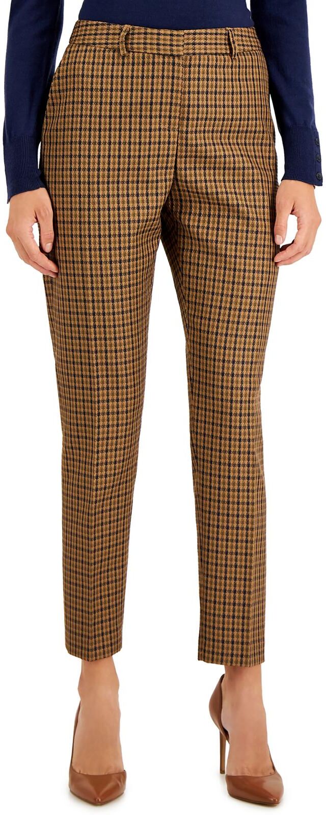 Tahari ASL Womens Woven Plaid Dress Pants US 16 (XL) female