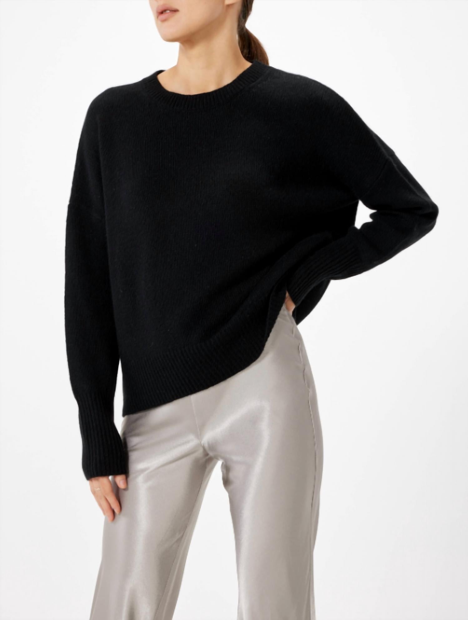 Sophie Rue Cotes Sweater In Black Large female