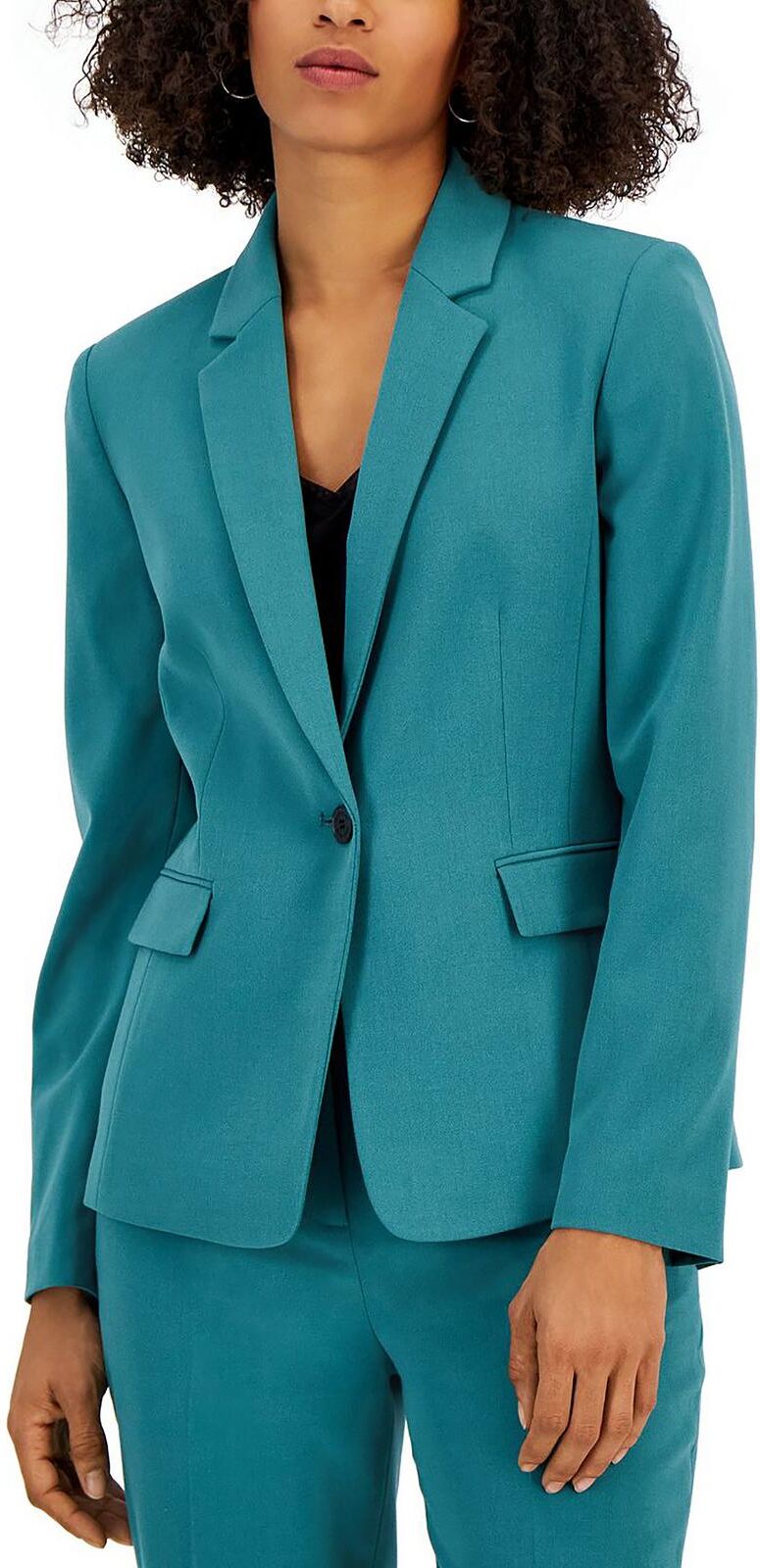 Tahari ASL Womens Collared Office One-Button Blazer US 16 (XL) female