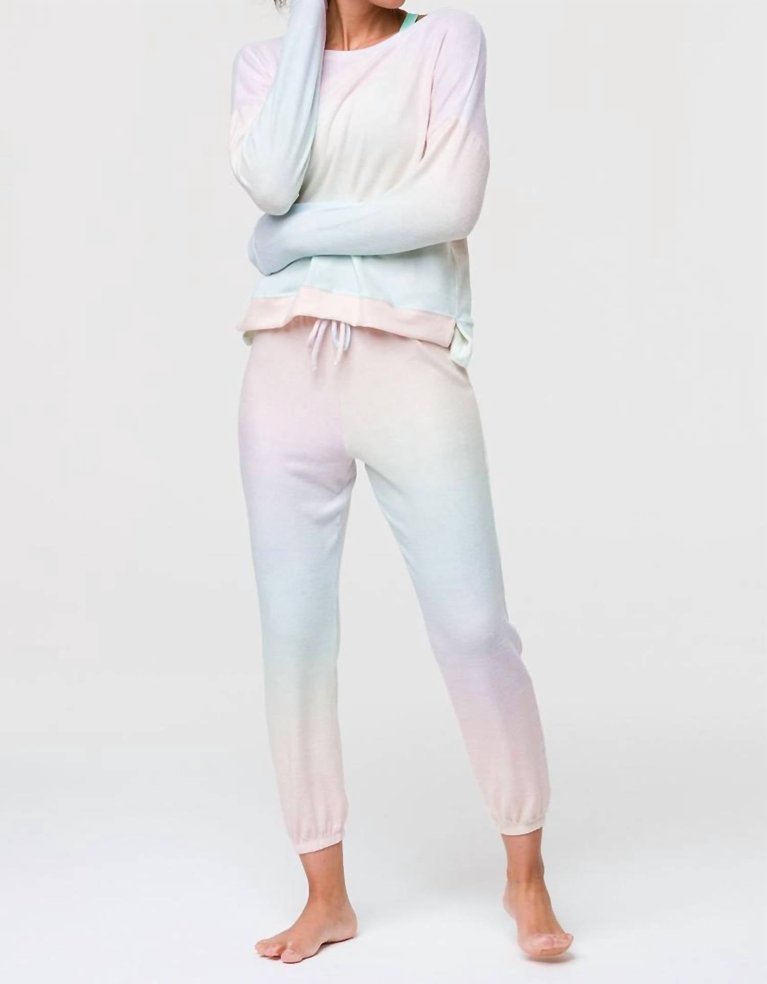 onzie High Low Sweatpant In Dreamsicle Small/Medium female