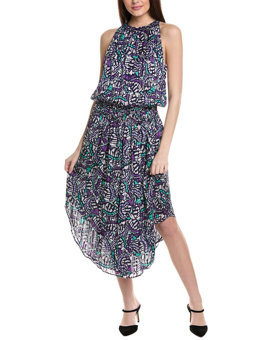Ramy Brook Butterfly Printed Audrey Maxi Dress Large female